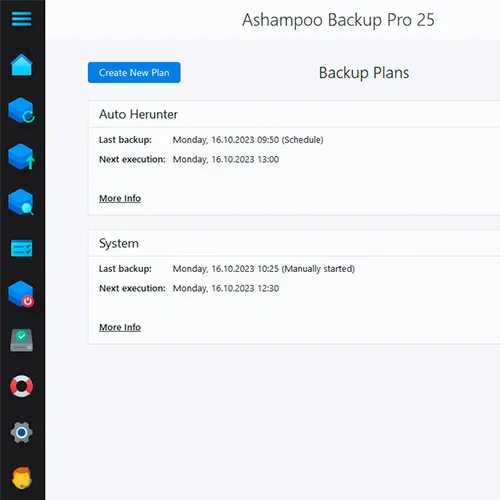 Ashampoo Backup Pro 25 (Windows) (Lifetime License / Global)