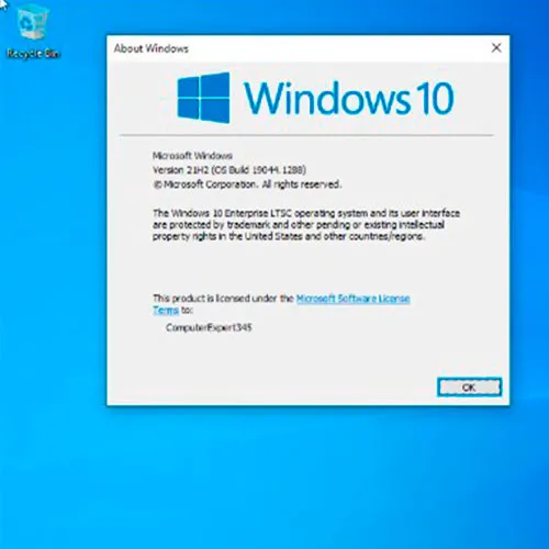 Microsoft Windows 10 Enterprise 2021 LTSC (20 PC) (Lifetime License / Global)