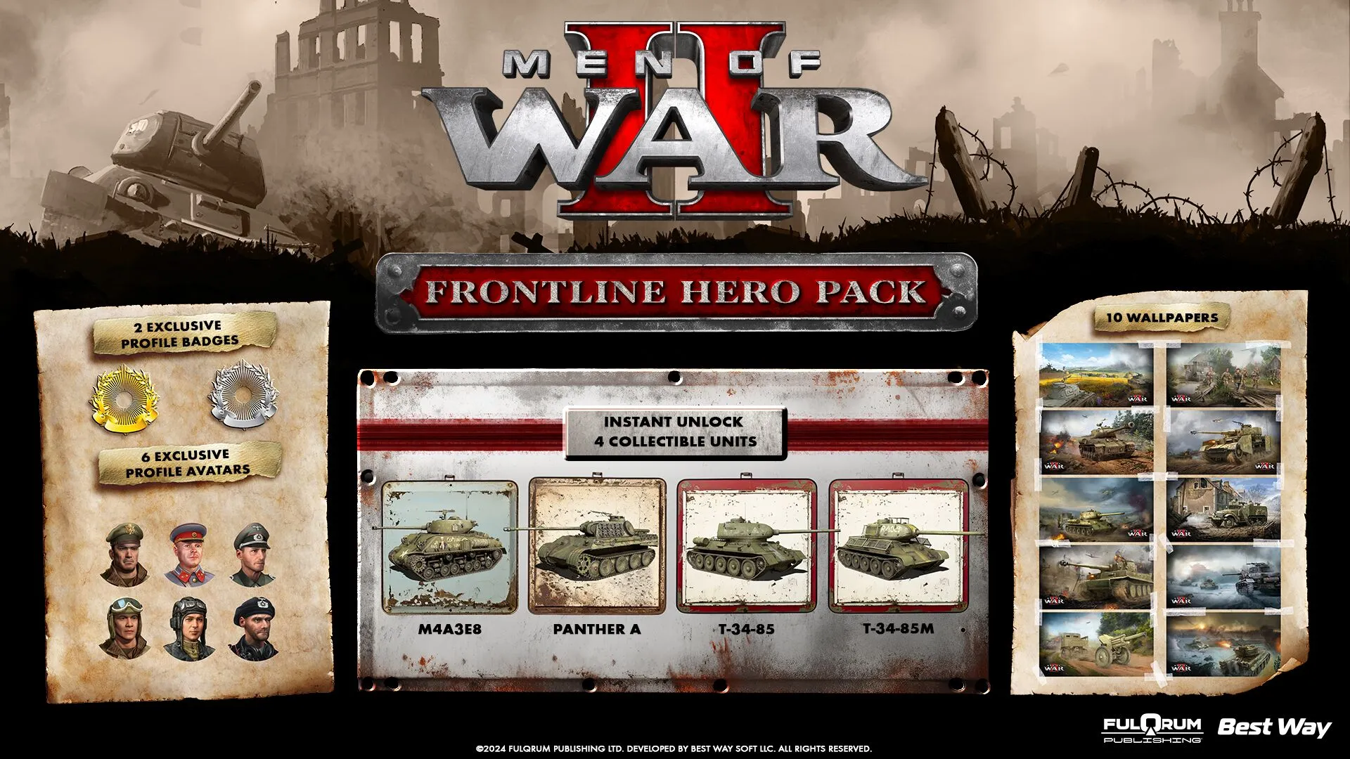 Men of War II – Deluxe Edition (PC Steam Key / Global)