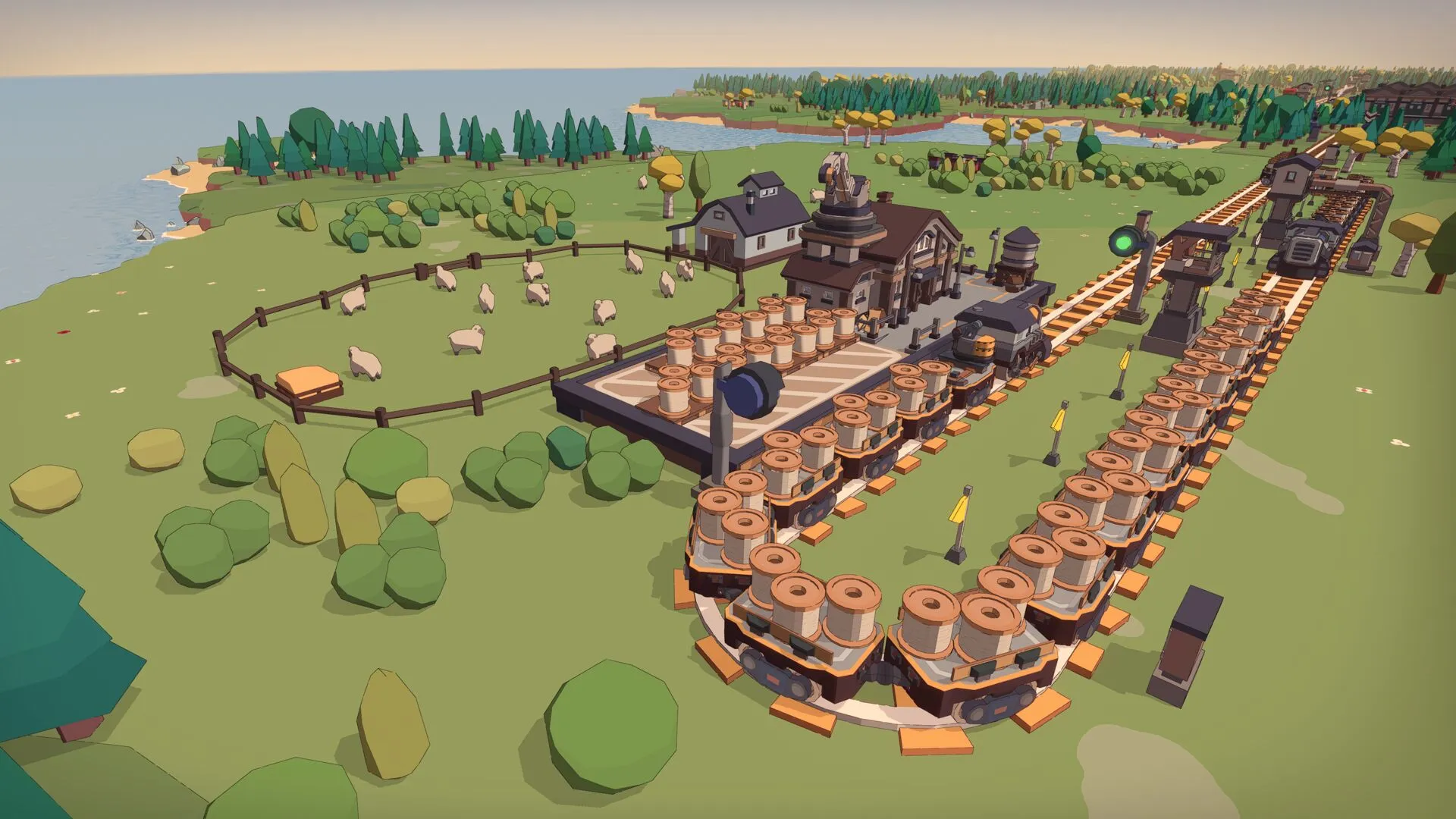 Super Loco World – Cozy Train Automation (PC Steam Key / Global)