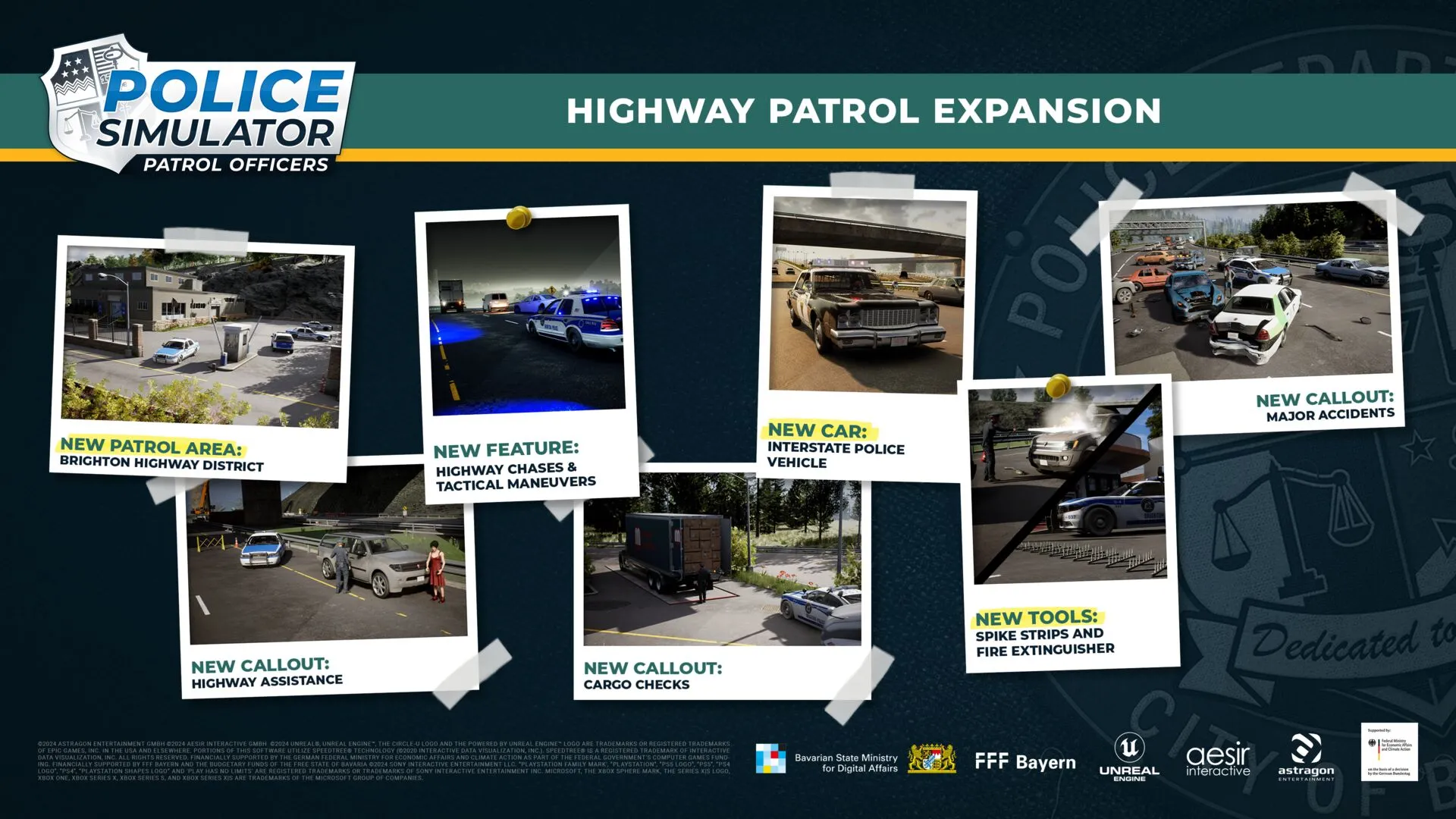 Police Simulator: Patrol Officers: Expansión «Patrulla de Carreteras» (PC Steam Clave / Global)