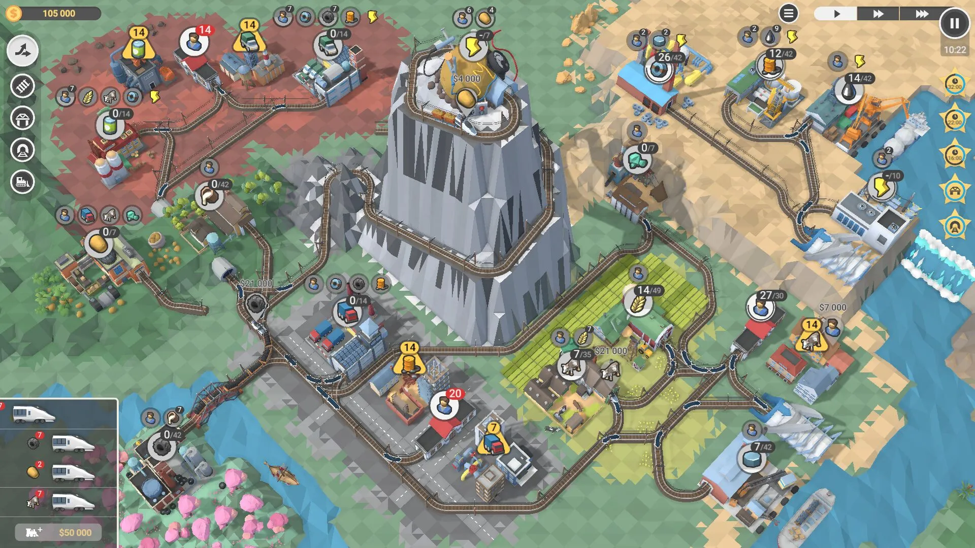 Train Valley 2: Workshop Gems – Amethyst (PC Steam Schlüssel – Global)