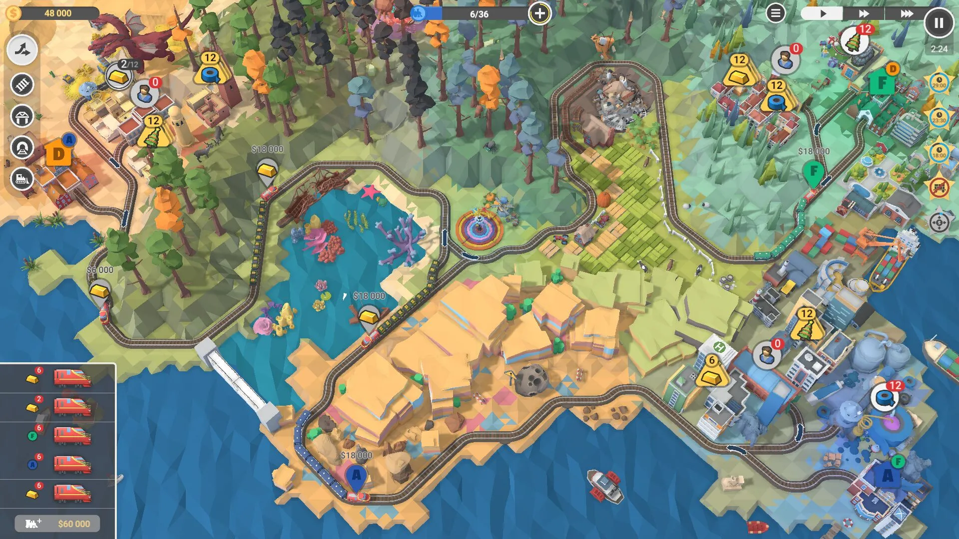 Train Valley 2: Workshop Gems – Amethyst (PC Steam Schlüssel – Global)
