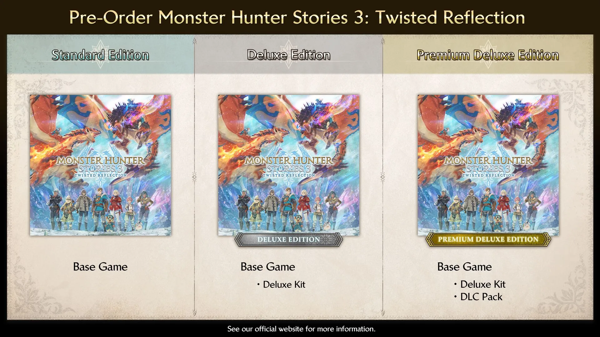 Monster Hunter Stories 3: Twisted Reflection Deluxe Edition (PC Steam Key - Europe)