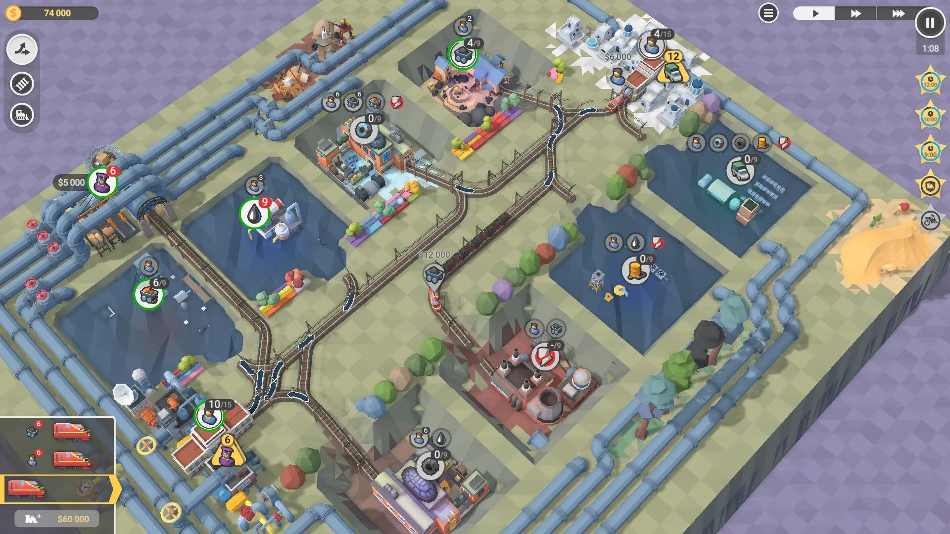 Train Valley 2: Workshop Gems - Onyx (PC Steam Key - Global)
