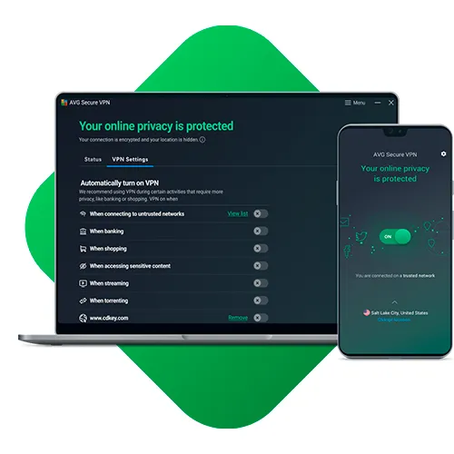 AVG Secure VPN (1 Year / 10 Devices License) (Subscription / Global)