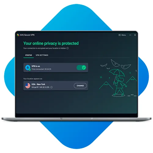 AVG Secure VPN (1 Year / 10 Devices License) (Subscription / Global)