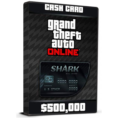 buy GTA V - Bull Shark Cash Card 500K Cd Key Rock Star Social Club Global