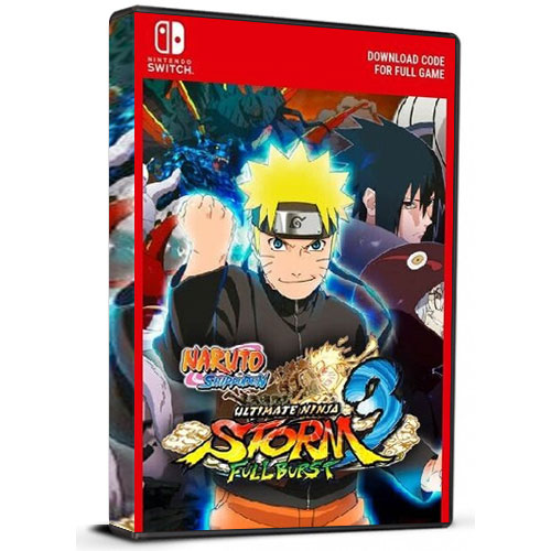 Buy Naruto Ultimate Ninja Storm 3 Full Burst Cd Key Nintendo Switch Europe
