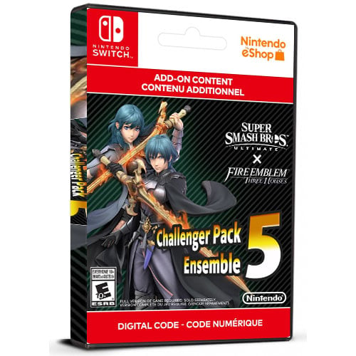 Super Smash Bros. Ultimate Challenger Pack 5: Byleth DLC CD Key Nintendo Switch Digital Europe by Gamers Outlet CD Keys